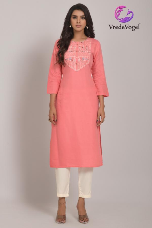 VredeVogel Naari Designer Kurtis Collection